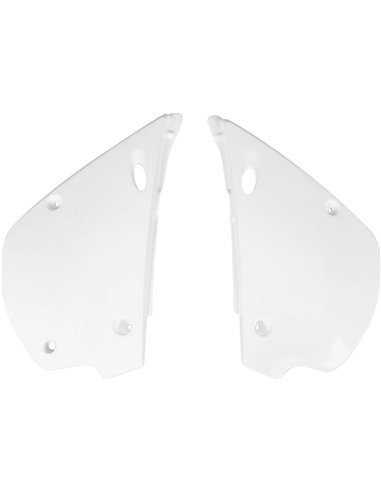 Caches latéraux Kawasaki Kx80 blanc Ka02760-047 UFO-Plast