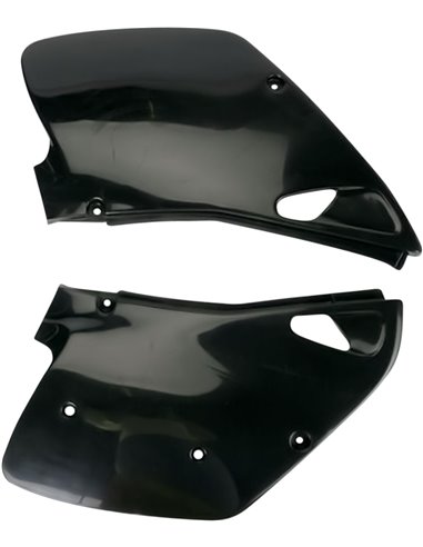 Kawasaki Kx125-250 side covers black Ka02745-001 UFO-Plast