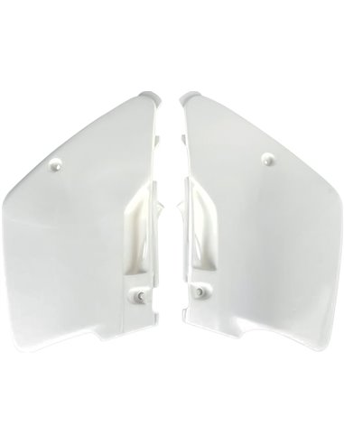 Caches latéraux Kawasaki Kx125-250 blanc Ka02769-047 UFO-Plast