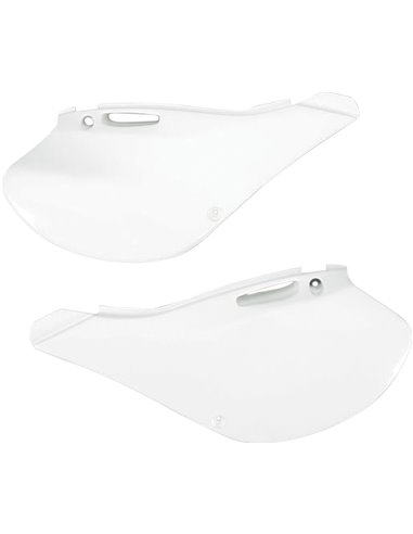 Caches latéraux Kawasaki Kx125-250 blanc Ka03721-047 UFO-Plast