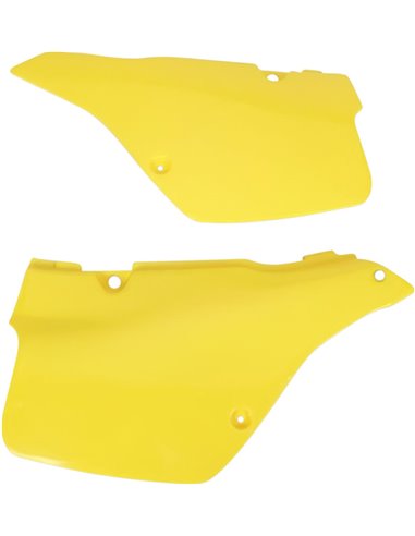 Caches latéraux Suzuki Rm125 Rm-jaune Su02906-101 UFO-Plast