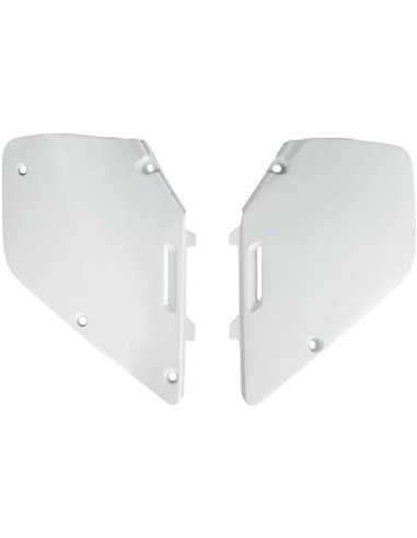 Side covers Suzuki Rm125-250 white Su02959-041 UFO-Plast