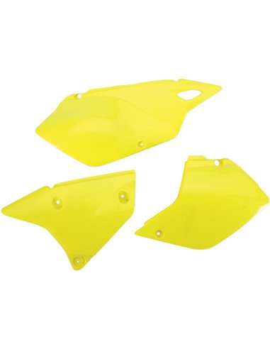 Caches latéraux Suzuki Drz400E Rm-jaune Su03979-102 UFO-Plast