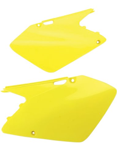 Caches latéraux Suzuki Rm125-250 Rm-jaune Su03996-102 UFO-Plast