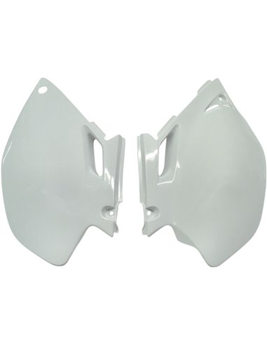 Caches latéraux Yamaha Yz250-450F blanc Ya03862-046 UFO-Plast