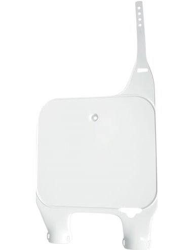 Porta-número da capa frontal Honda Cr125-250-500 branco Ho02629-041 UFO-Plast