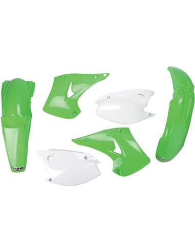 Kit de plàstics Kawasaki Kx125-250 color original Kakit201E-999 UFO-Plast