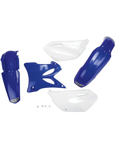 Kit de plástico Yamaha Yz85 cor original Yakit306E-999 UFO-Plast