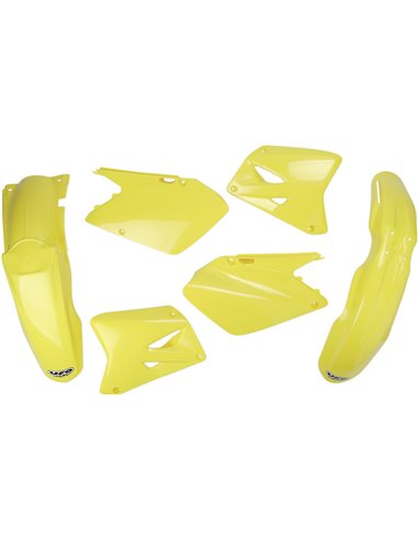 Kit de plástico Suzuki Rm125-250 cor original Sukit401E-999 UFO-Plast