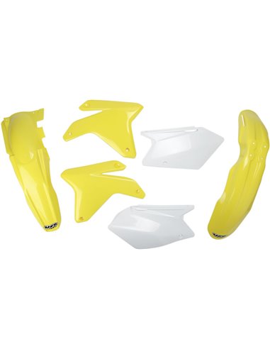 Kit de plástico Suzuki Rmz450 cor original Sukit404E-999 UFO-Plast