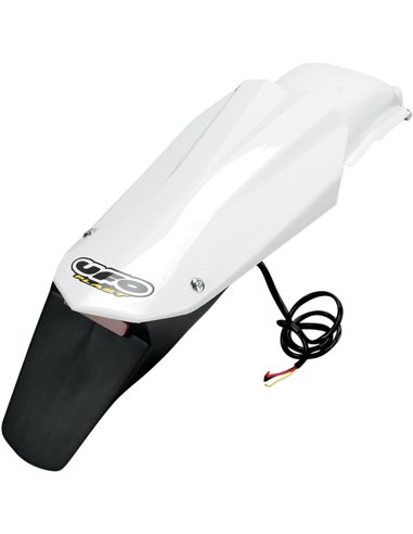 Garde-boue arrière Enduro W- Led-Light Husqvarna Cr-Wr blanc Hu03314-041 UFO-Plast