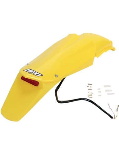 Enduro rear fender W- Led-Light Husqvarna Cr-Wr yellow Hu03314-103 UFO-Plast