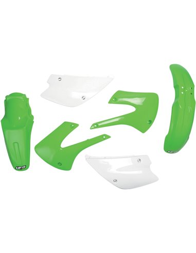 Kit de plástico Restyle Kawasaki Kx85 cor original Kakit207Ke-999 UFO-Plast