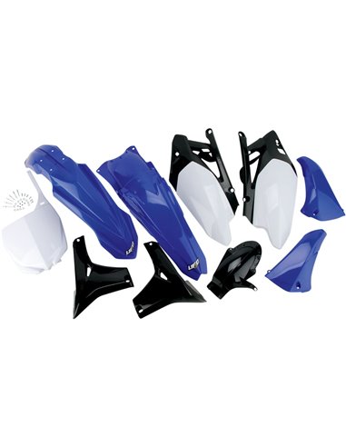 Kit de plástico Yamaha Yz450F cor original Yakit309E-999 UFO-Plast