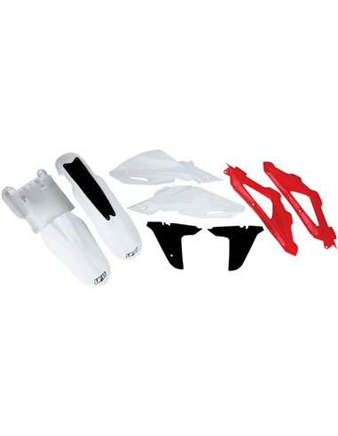 Kit de plásticos Husqvarna Tc 250-300-450 color original Hukit610E-999 UFO-Plast