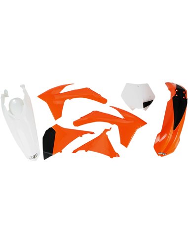 Kit de plástico Ktm Sx cor original Ktkit509E-999 UFO-Plast