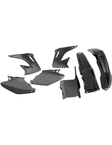 Kit de plásticos Honda Cr125-250 negro Hokit103E-001 UFO-Plast