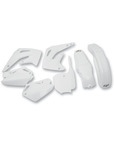 Kit de plástico branco Honda Cr85 Hokit109E-041 UFO-Plast