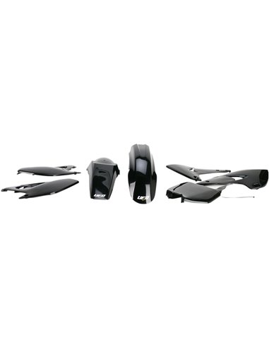 Kit plastique Kawasaki Kx125-250 noir Kakit201E-001 UFO-Plast