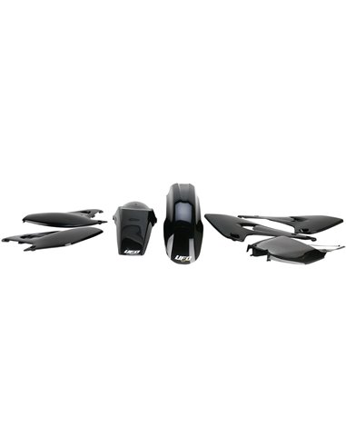 Kit plastique Kawasaki Kx125-250 noir Kakit202E-001 UFO-Plast