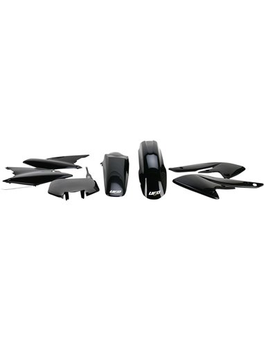 Kit de plásticos Kawasaki Kxf250 negro Kakit203E-001 UFO-Plast