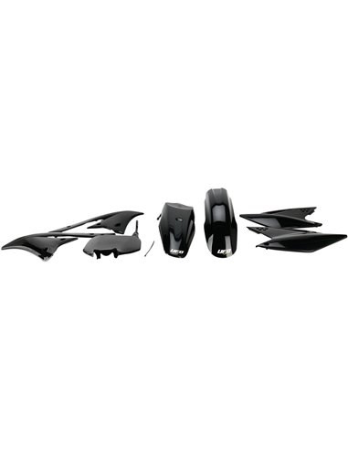 Kit de plásticos Kawasaki Kxf250 negro Kakit210E-001 UFO-Plast