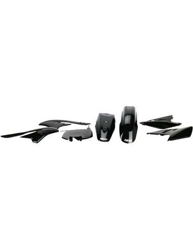 Kit de plásticos Kawasaki Kxf450 negro Kakit211E-001 UFO-Plast