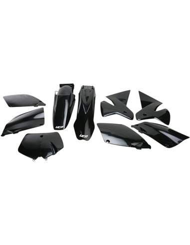 Kit de plásticos Ktm Sx-Sx-F negro Ktkit500E-001 UFO-Plast