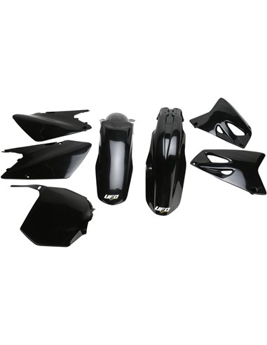 Kit de plásticos Suzuki Rm125-250 negro Sukit402E-001 UFO-Plast