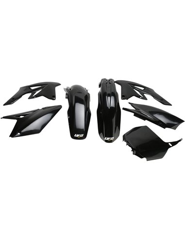 Kit de plástico preto Suzuki Rmz250 Sukit407E-001 UFO-Plast