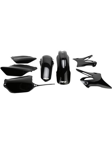 Kit de plástico Yamaha Yz125-250 preto Yakit301E-001 UFO-Plast