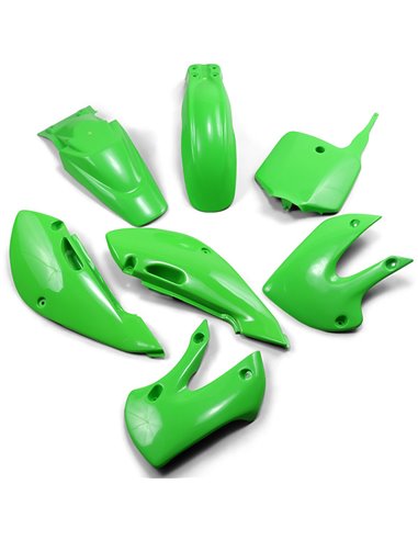 Kit de plástico Kawasaki Klx110 Kx-green Ka37002026 UFO-Plast