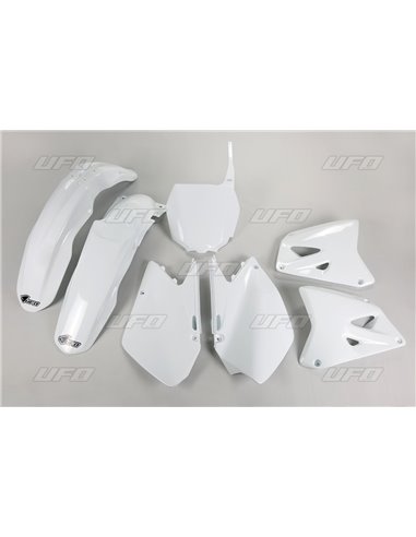 Kit plástico Suzuki Rm125-250 (exceto EUA) branco Sukit406E-041 UFO-Plast