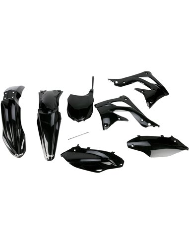 Kit de plásticos Kawasaki Kxf450 negro Kakit220E-001 UFO-Plast