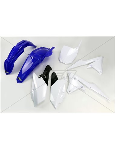 Kit de plástico Yamaha Yz250-450F cor original Yakit318E-999 UFO-Plast