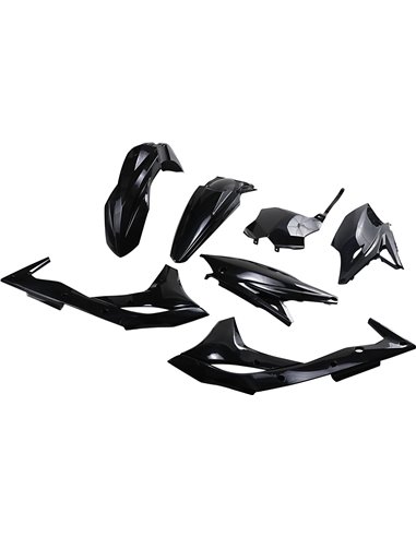 Kit de plásticos Kawasaki Kxf250 negro Kakit224-001 UFO-Plast