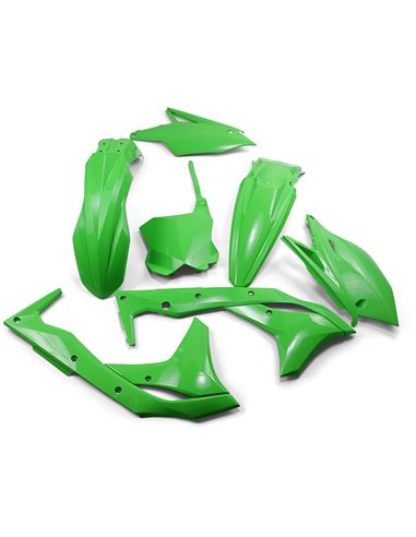 Kit de plásticos Kawasaki Kxf250 Kx verde Kakit224-026 UFO-Plast