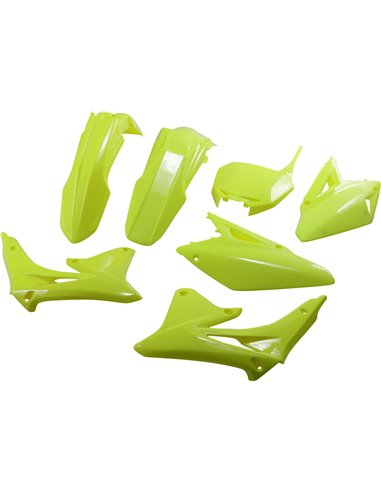 Kit de plásticos completo UFO-Plast Suzuki amarillo fluor SUKIT417DFLU