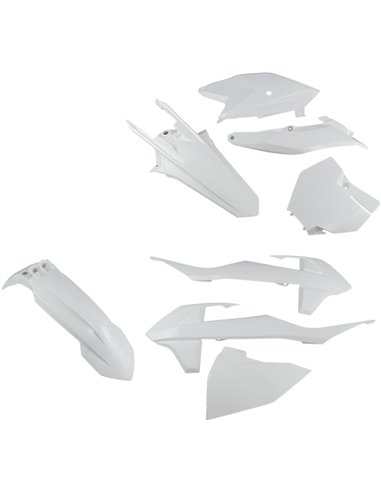 Kit de plástico branco Ktm Ktkit519-047 UFO-Plast