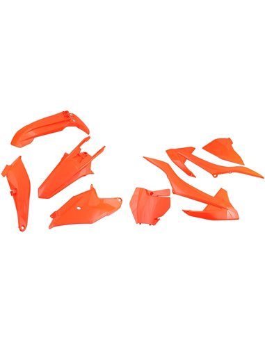 Kit de plásticos Ktm Fluo naranja Ktkit519-Fflu UFO-Plast