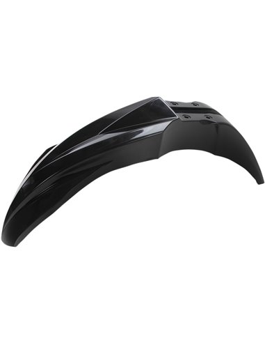 Guardabarros delantero UFO-Plast negro Kawasaki KX250-450F