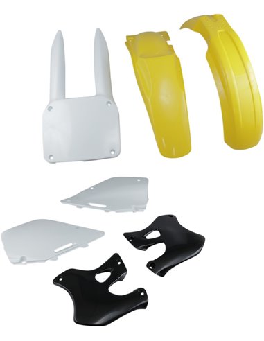 Kit plastique UFO-Plast Couleur couleur origine Suzuki RM125-251 SUKIT393999