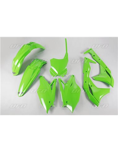 Green Kawasaki Plastics Kit Kakit225-026 UFO-Plast