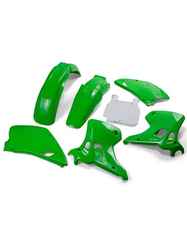 Kit plastique UFO-Plast Color couleur d'origine (1992) Kawasaki KX125-250 KAKIT195999