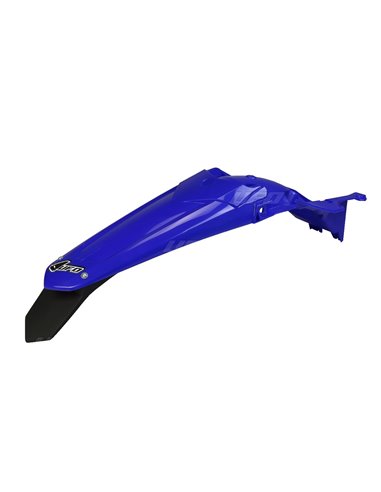 Guardabarros trasero UFO-Plast + portamatrículas con LED azul Yamaha WR450F