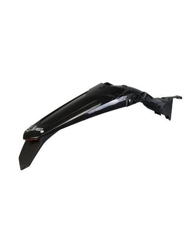 UFO-Plast rear fender + license plate holder with black LED Yamaha WR450F