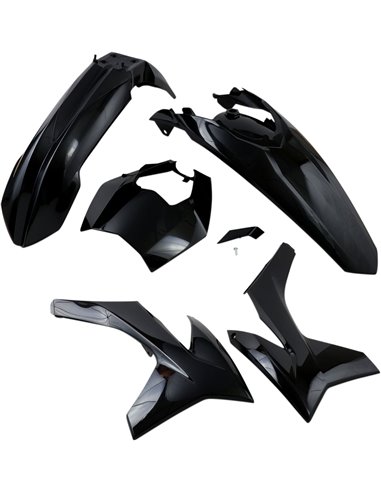 Kit de plástico preto Ktm Exc Ktkit521-001 UFO-Plast