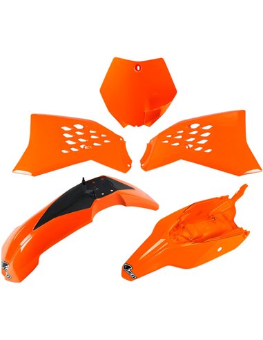 Kit de plásticos KTM SX65 naranja UFO-Plast Ktkit525-127