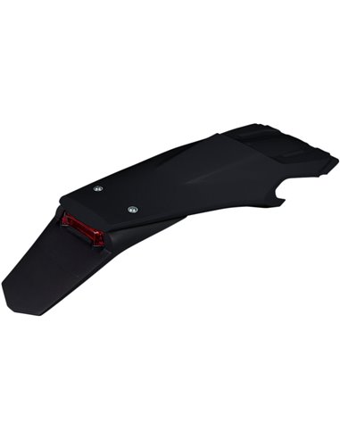 Rear fender with pilot Husqvarna black UFO-Plast Hu03398001