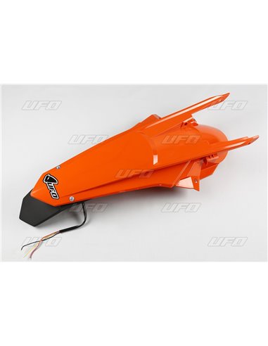 Guardabarros trasero con piloto para KTM color naranja UFO-Plast Kt04070127